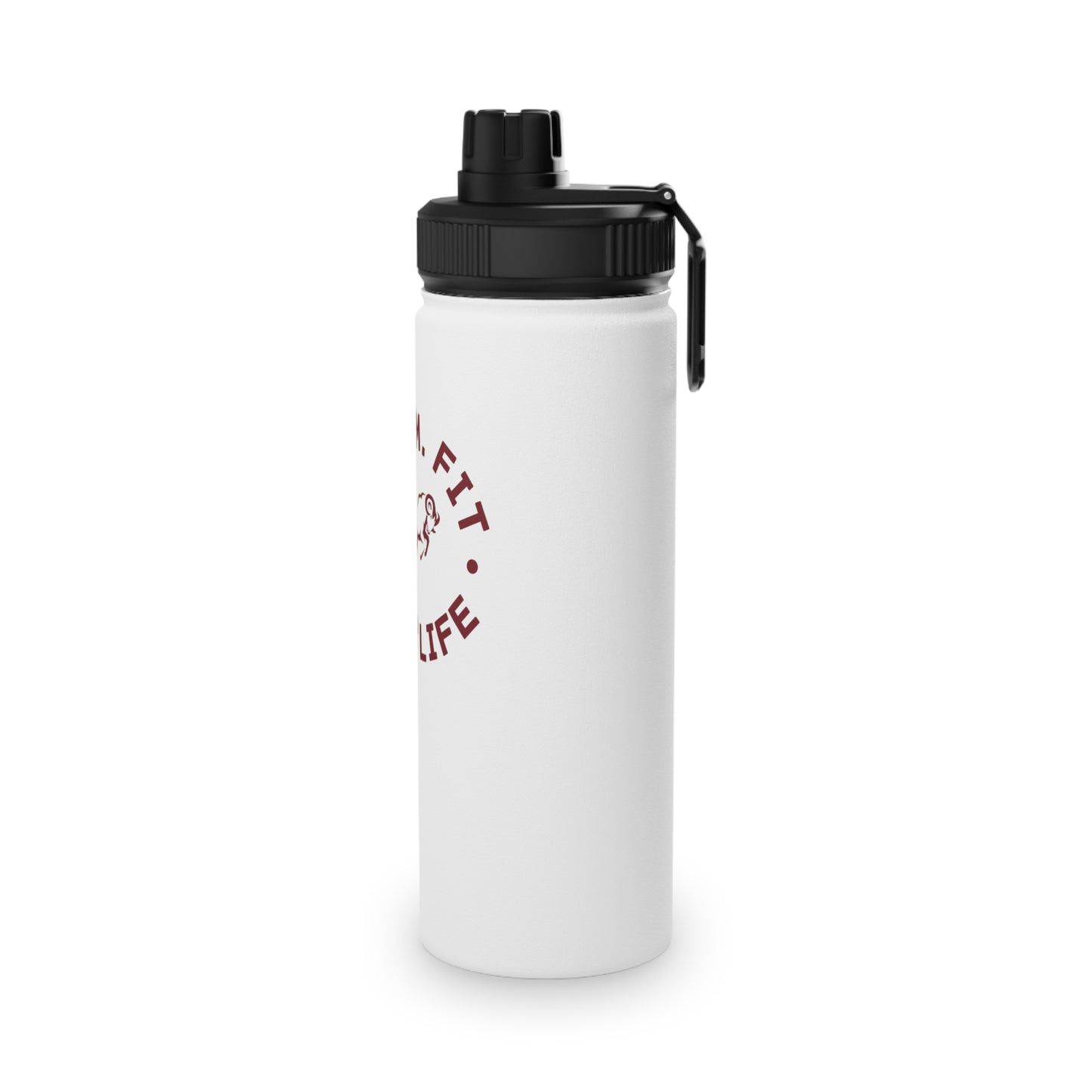 Motivational Stainless Steel Water Bottle - R.A.M. Fit for Life