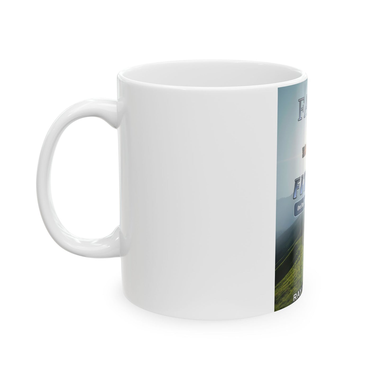 Ceramic Mug, (11oz, 15oz) Faith & Fitness