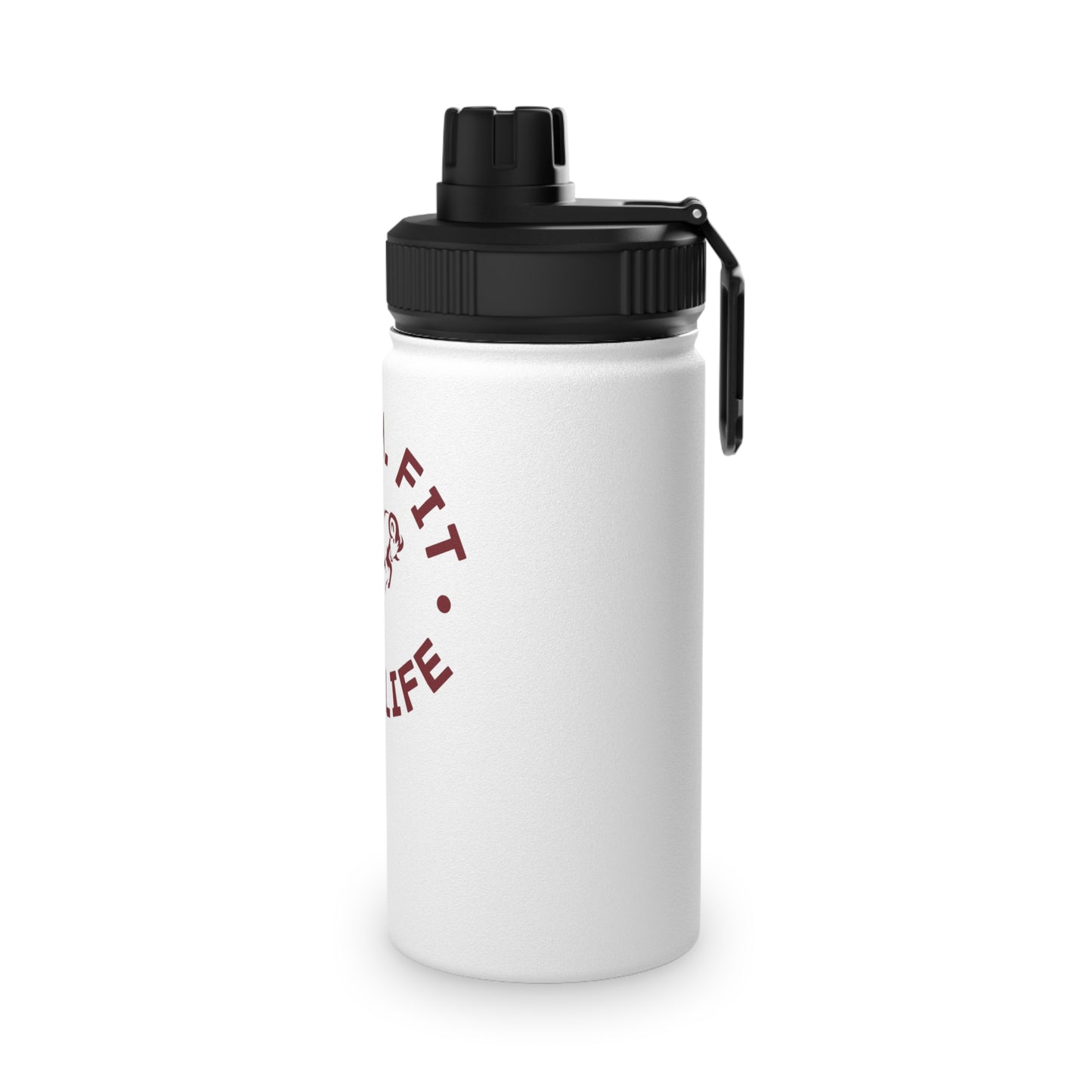 Motivational Stainless Steel Water Bottle - R.A.M. Fit for Life