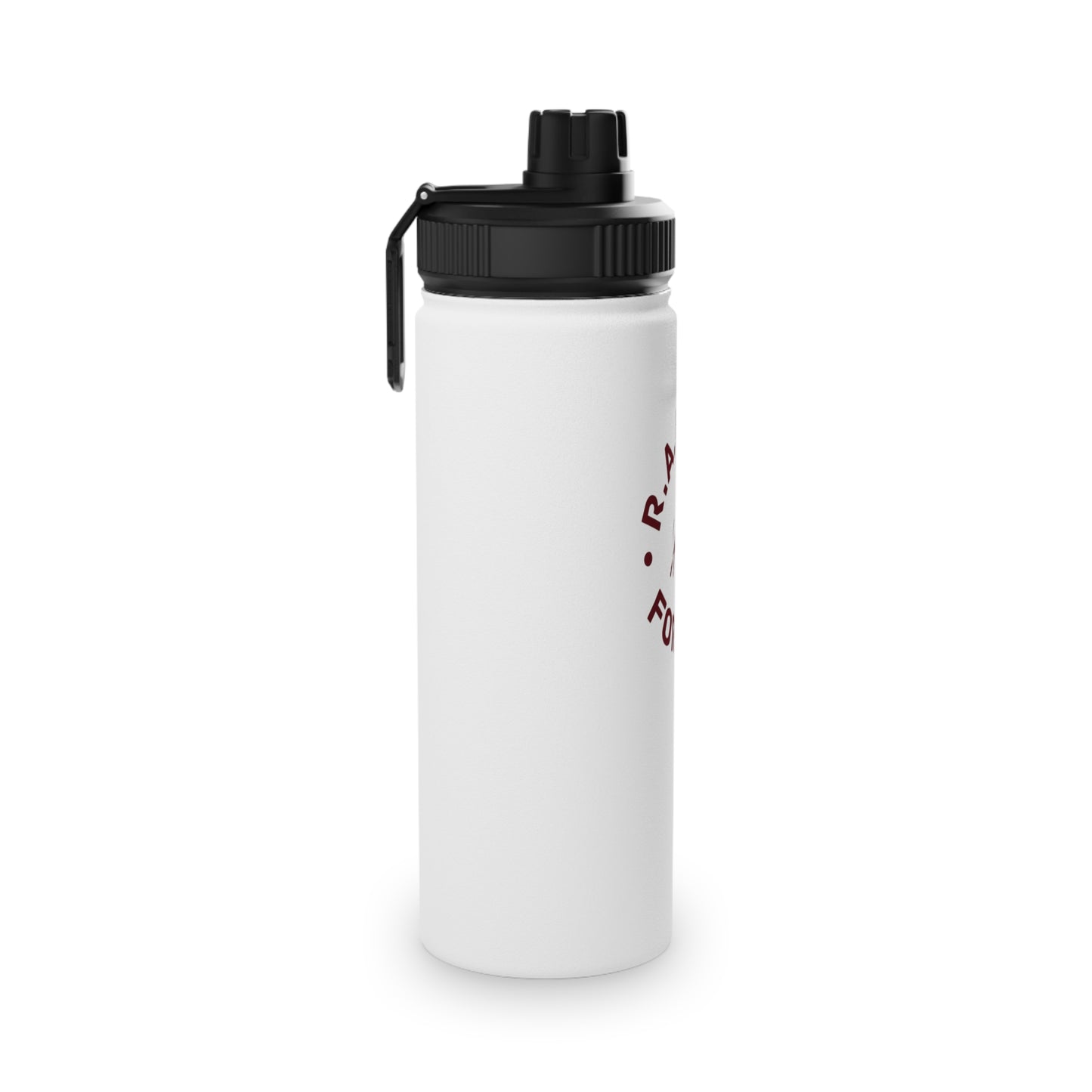 Motivational Stainless Steel Water Bottle - R.A.M. Fit for Life