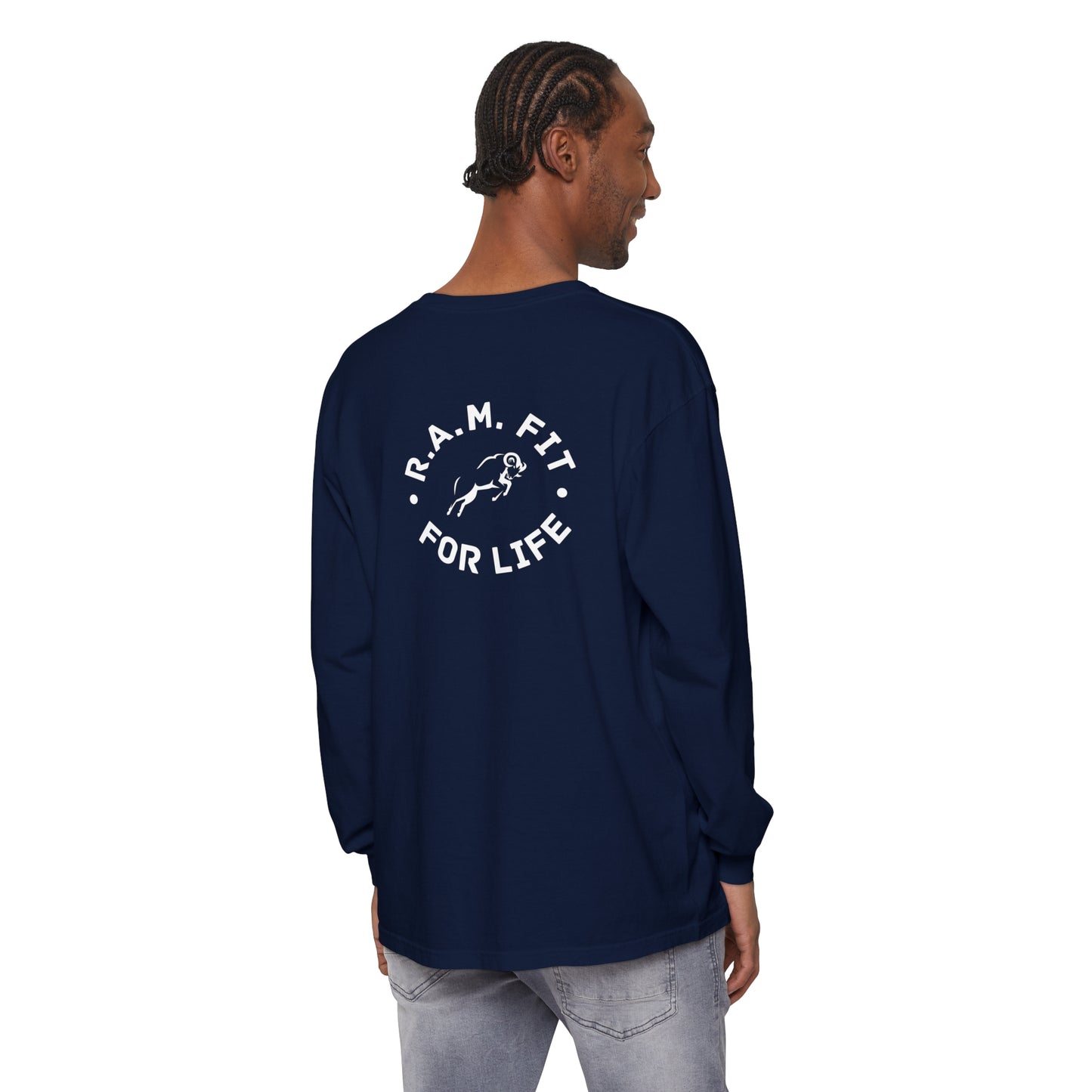 Motivational Long Sleeve T-Shirt - R.A.M. Fit for Life